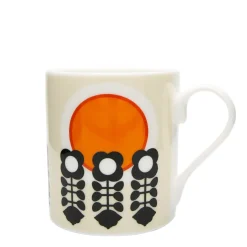 Frances Collett - Medium Ceramic Mug 275ml - Retro Sun Flower