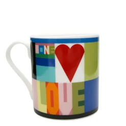 Frances Collett - Medium Ceramic Mug 275ml - One Love