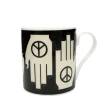 Frances Collett - Medium Ceramic Mug 275ml - Hand of Peace