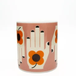 Frances Collett - Medium Ceramic Mug 275ml - Flower in the Hand