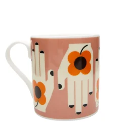 Frances Collett - Medium Ceramic Mug 275ml - Flower in the Hand