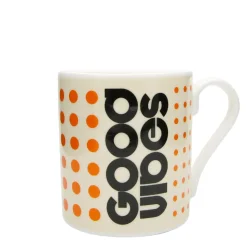 Frances Collett - Medium Ceramic Mug 275ml - Good Vibes
