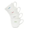 Keith Brymer Jones - Espresso Cup Set of 4 - Love - 100ml