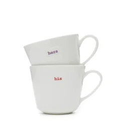 Keith Brymer Jones - Espresso Cup Pair - his & hers - 100ml