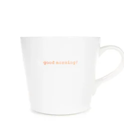 Keith Brymer Jones - Large Mug - good morning! (orange) - 500ml