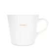Keith Brymer Jones - Large Mug - happy! (orange) - 500ml