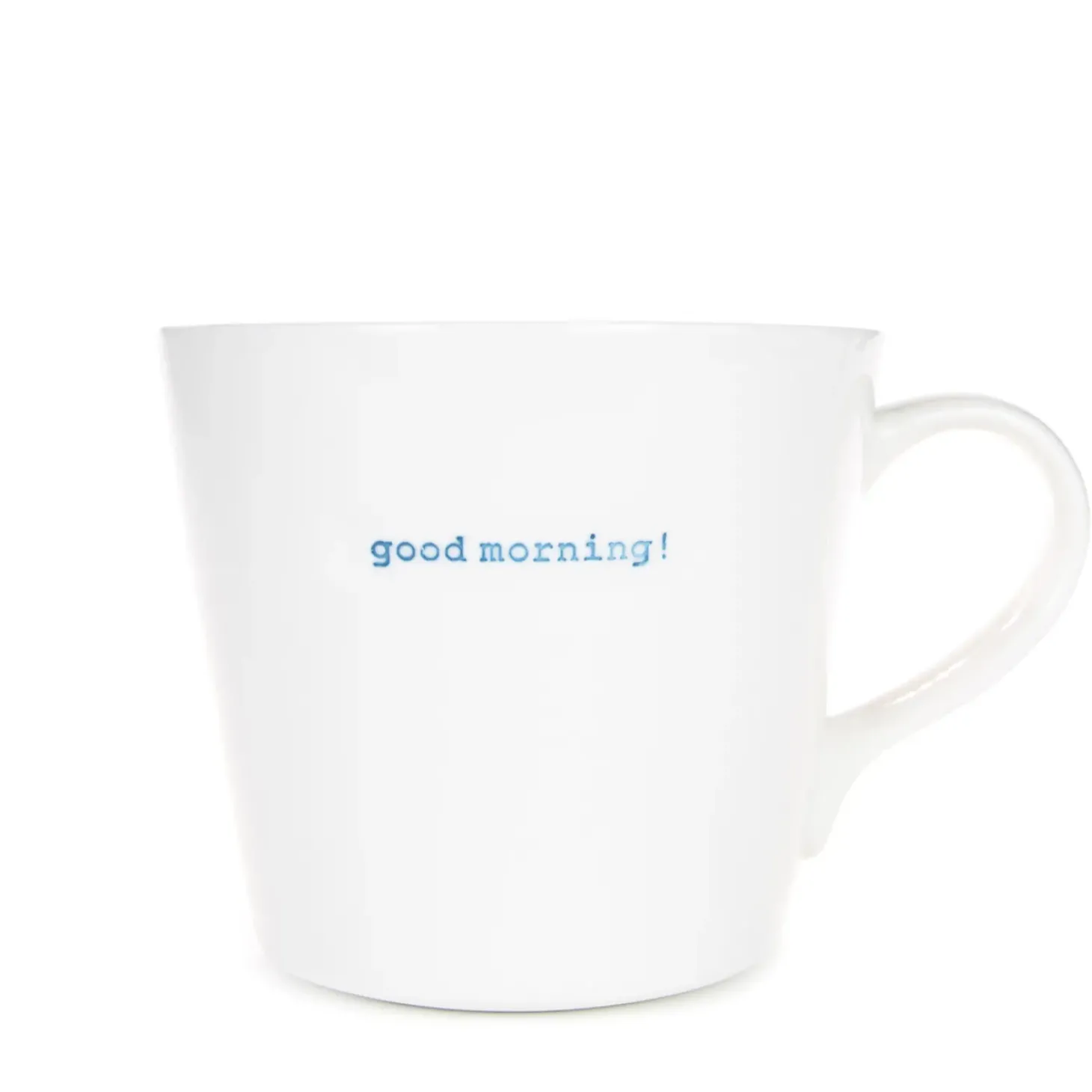 Keith Brymer Jones - Large Mug - good morning! (blue) - 500ml