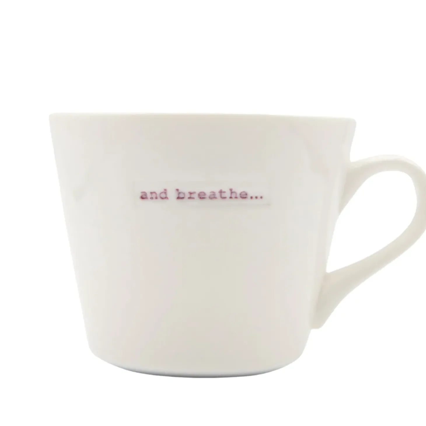 Keith Brymer Jones - Medium Mug - and breathe... - 350ml