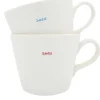 Keith Brymer Jones - Medium Mug Pair - Lord & Lady - 350ml