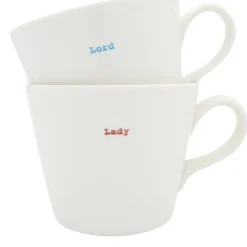 Keith Brymer Jones - Medium Mug Pair - Lord & Lady - 350ml