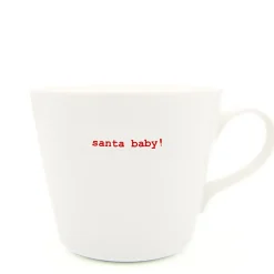 Keith Brymer Jones - Medium Mug - santa baby! - 350ml