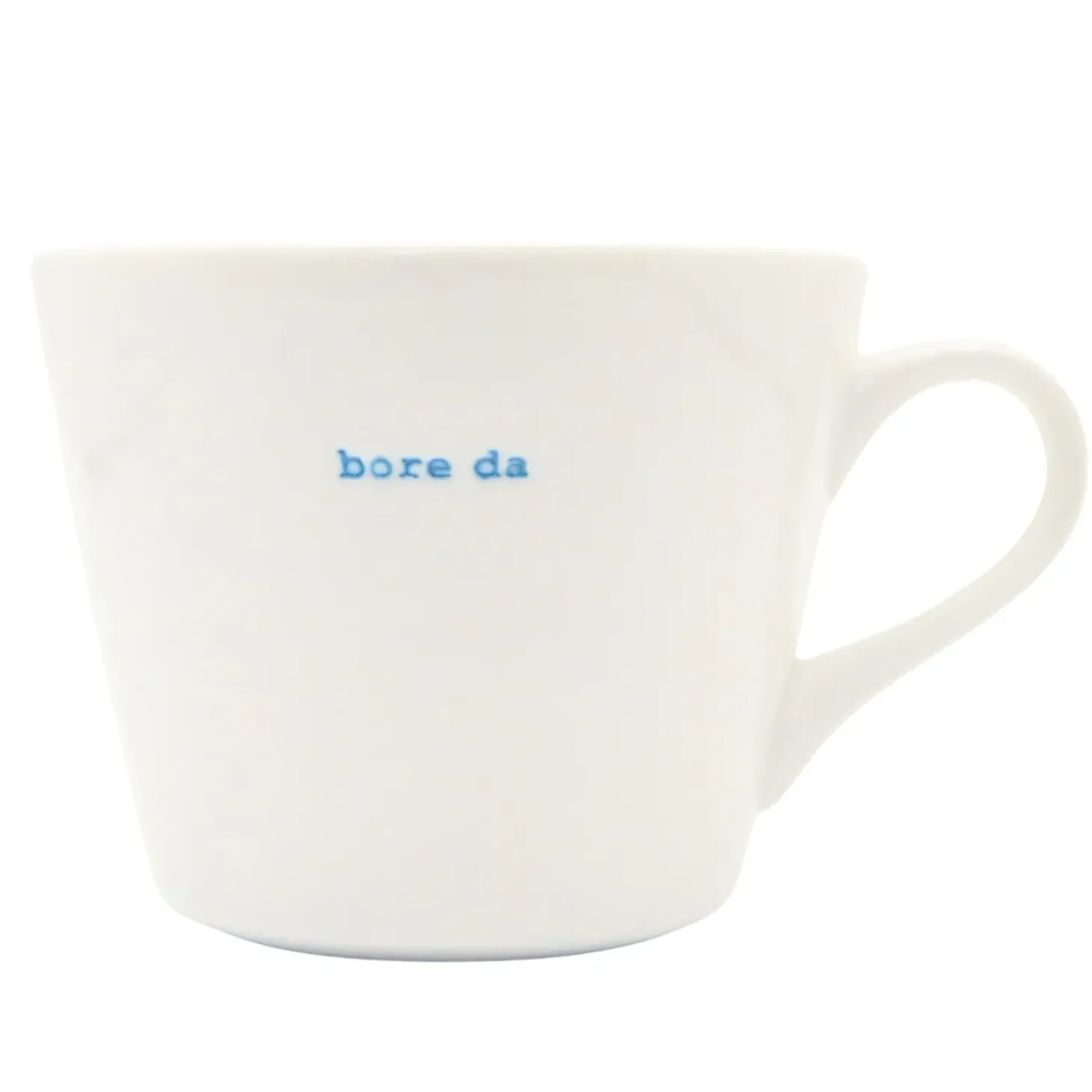 Keith Brymer Jones - Medium Mug - bore da (Welsh) - 350ml
