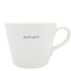 Keith Brymer Jones - Medium Mug - god's gift - 350ml