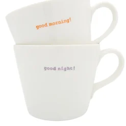 Keith Brymer Jones - Medium Mug Pair - good morning!... - 350ml