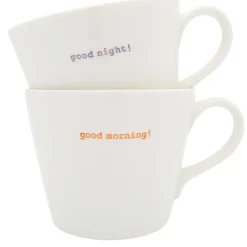 Keith Brymer Jones - Medium Mug Pair - good morning!... - 350ml