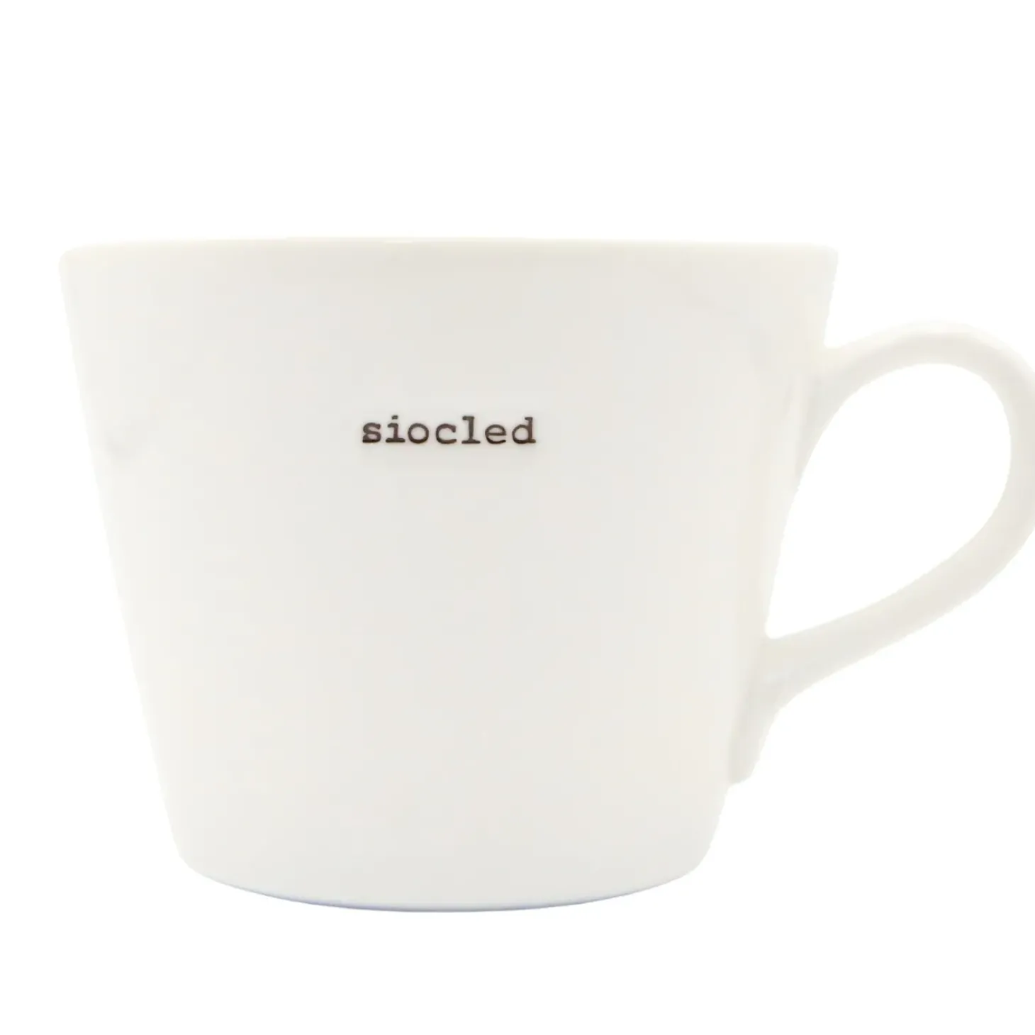 Keith Brymer Jones - Medium Mug - siocled (Welsh) - 350ml