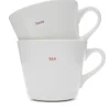 Keith Brymer Jones - Medium Mug Pair - his & hers - 350ml