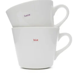 Keith Brymer Jones - Medium Mug Pair - his & hers - 350ml