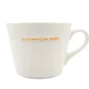 Keith Brymer Jones - Medium Mug - don't worry be happy - 350ml