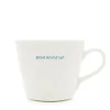 Keith Brymer Jones - Medium Mug - good morning! (blue) - 350ml