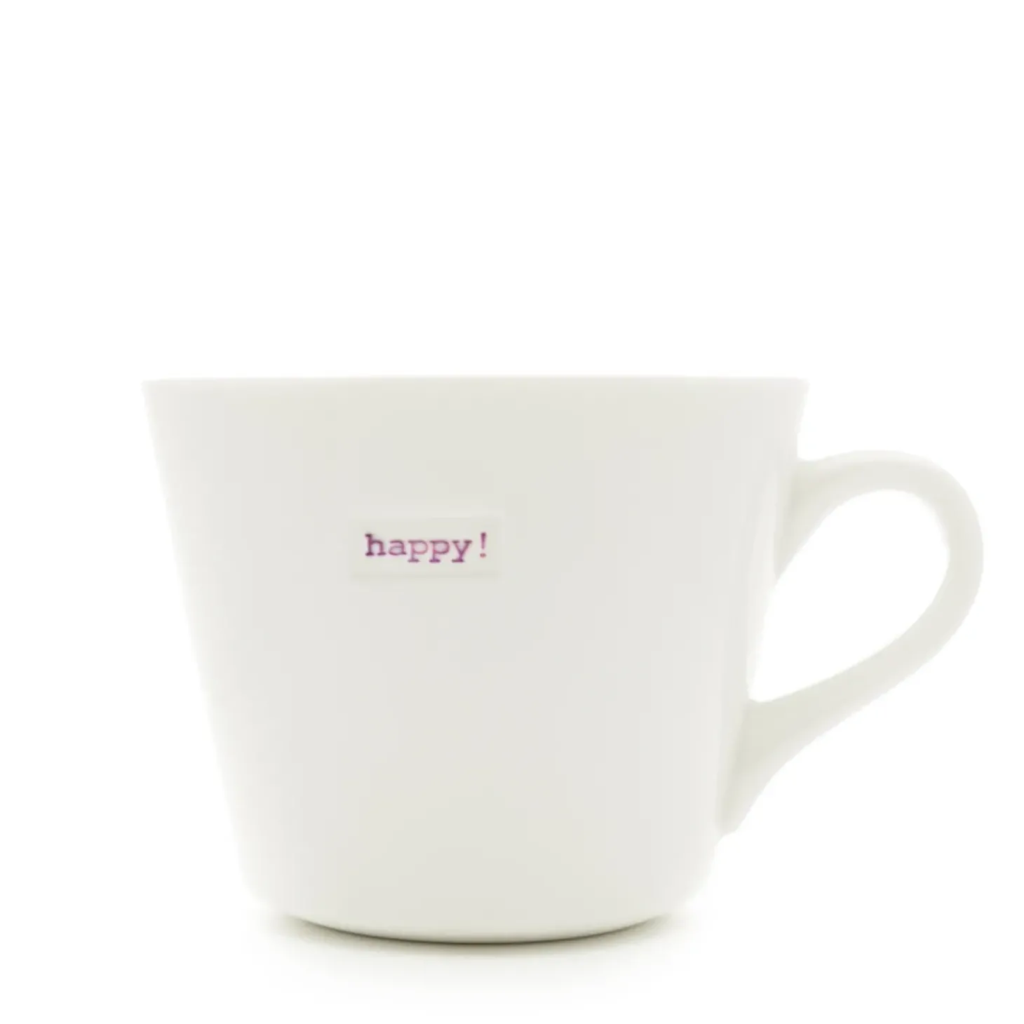 Keith Brymer Jones - Medium Mug - happy! (lilac) - 350ml