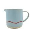 Keith Brymer Jones - Stoneware Jug - Clear Sky & Red - 400ml