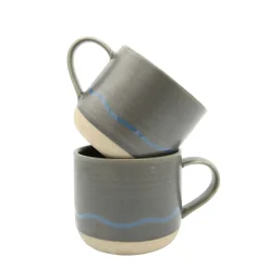 Keith Brymer Jones - Stoneware Mug - Slate & Blue - 350ml