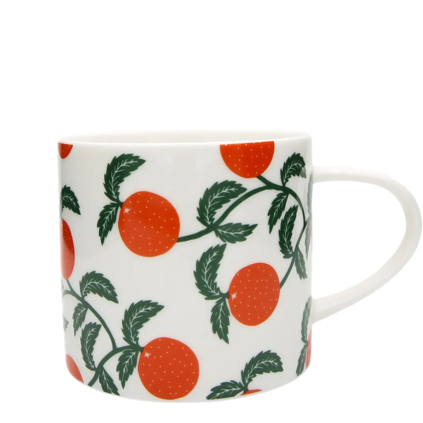 Kiran Ravilious - Medium Ceramic Mug 325ml - Oranges