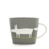 Scion Living - Animal Mug - Mr Fox - Charcoal & Lime - 350ml