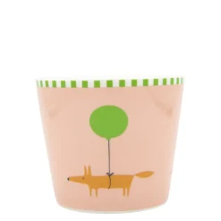 Scion Living - Animal Mug - Mr Fox Balloon - Pink - 350ml