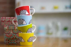 Scion Living - Animal Mug - Spike the Hedgehog - Green - 350ml