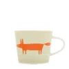 Scion Living - Animal Mug - Mr Fox - Neutral & Orange - 250ml