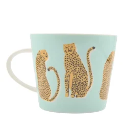 Scion Living - Animal Mug - Lionel Leopard - Mint - 350ml