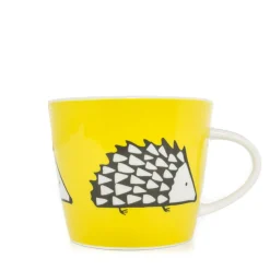 Scion Living - Animal Mug - Spike the Hedgehog - Yellow - 350ml