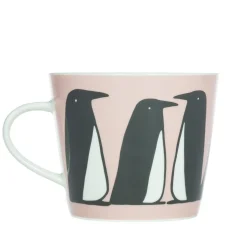 Scion Living - Animal Mug - Pedro Penguin - Blush - 350ml