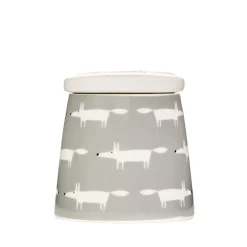 Scion Living - Storage Jar - Mr Fox - Dove Grey - 250ml
